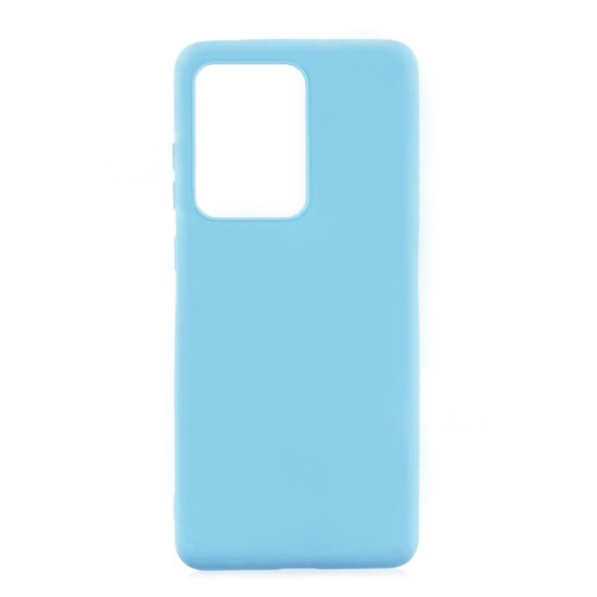 Capa de Silicone Macio para Samsung Galaxy S20 Ultra Azul